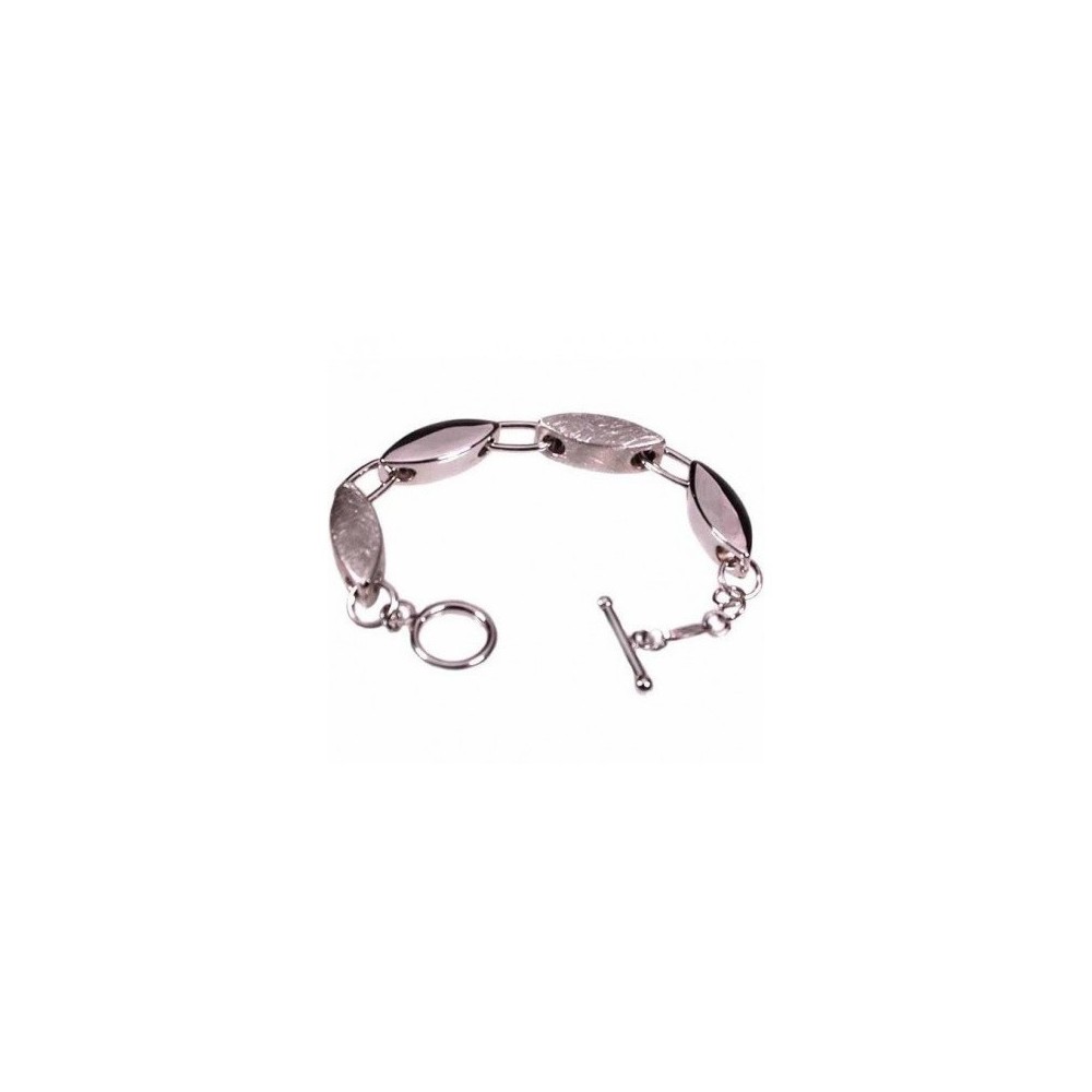 Bracciale glam donna in argento con figure ovali BR 031 Italianfashionglam Bracciale glam donna in argento con figure ovali BR 031 Italianfashionglam