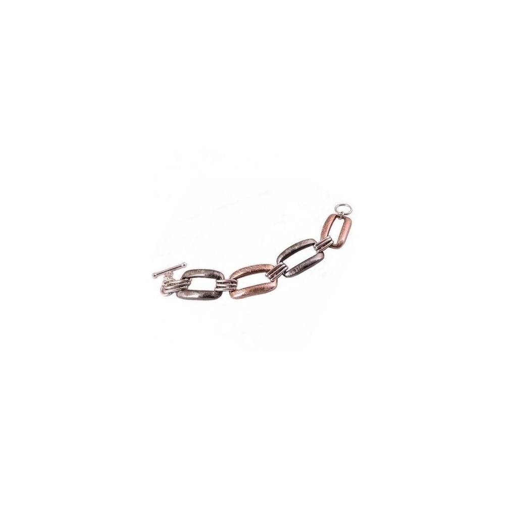 Bracciale luxury donna rettangoli in argento BR 032 Italianfashionglam Bracciale luxury donna rettangoli in argento BR 032 Italianfashionglam