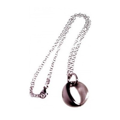 Collana deluxe da donna in argento con pendente rodiato - Italianfashionglam