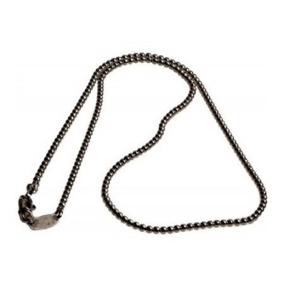 Collana girocollo glam donna in argento a sfere lucide-Italianfashionglam