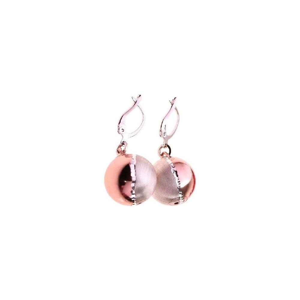 Orecchini chic da donna in argento pendenti rose gold - Italianfashionglam Orecchini chic da donna in argento pendenti rose gold - Italianfashionglam