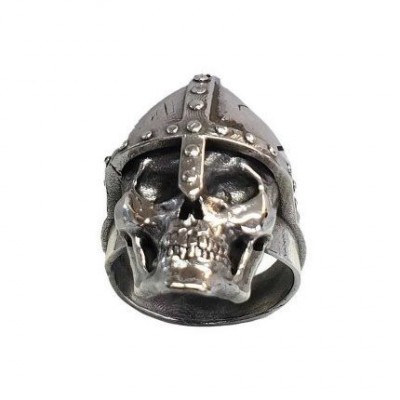 Anello epoca Romana gladiatore in argento vintage - Italianfashionglam