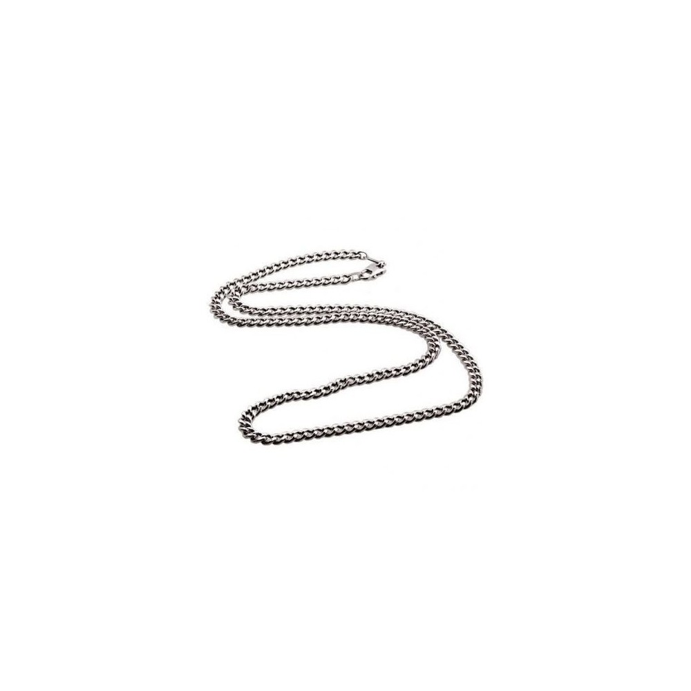 Collana uomo in argento lucido maglia grumetta COU 004 Italianfashionglam Collana uomo in argento lucido maglia grumetta COU 004 Italianfashionglam