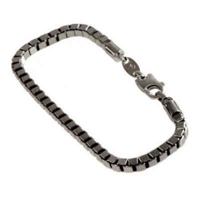 Bracciale uomo in argento maglia Veneziana BRU 003 Italianfashionglam