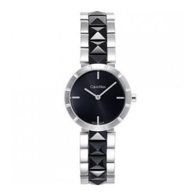 Calvin Klein ceramic orologio da donna Rockstud K5T33C41 Italianfashionglam