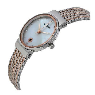 Skagen Ancher 355SSRS orologio chic da donna al quarzo-Italianfashionglam-a