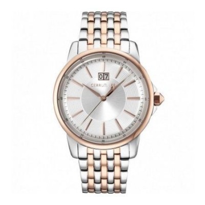 Cerruti 1881 orologio luxury uomo silver CRA072STR04MRT Italianfashionglam