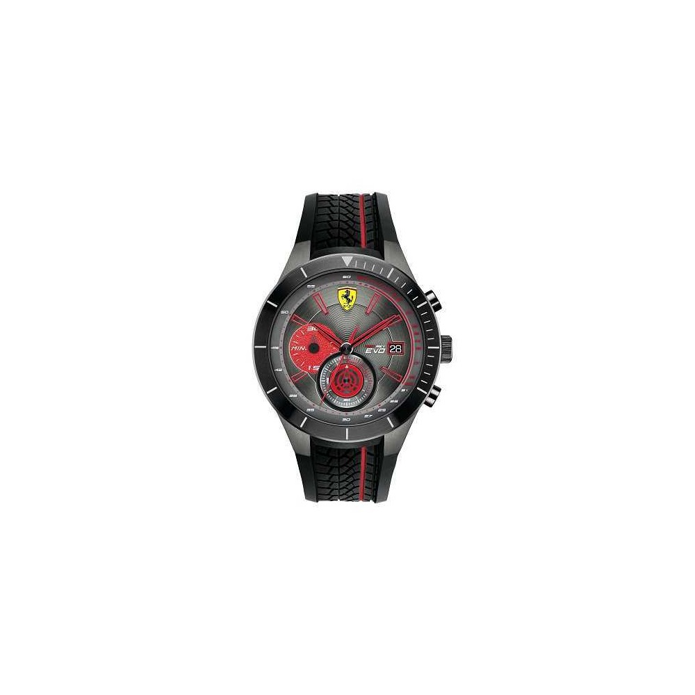 Scuderia Ferrari Red Rev Evo FER0830341 cronografo da uomo - Italianfashionglam Scuderia Ferrari Red Rev Evo FER0830341 cronografo da uomo - Italianfashionglam