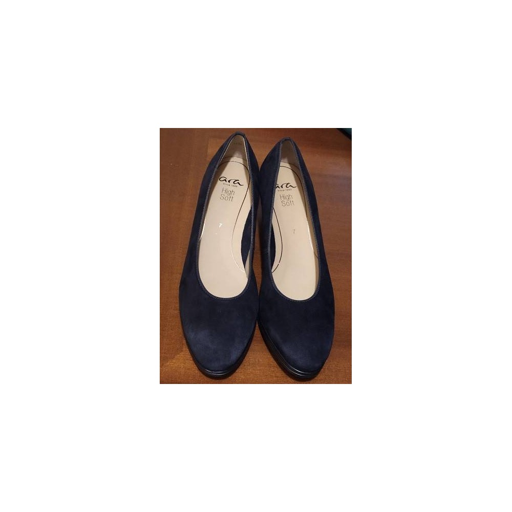 Ara Shoes i decoltè in pelle scamosciata nera con tacco Italianfashionglam Ara Shoes i decoltè in pelle scamosciata nera con tacco Italianfashionglam