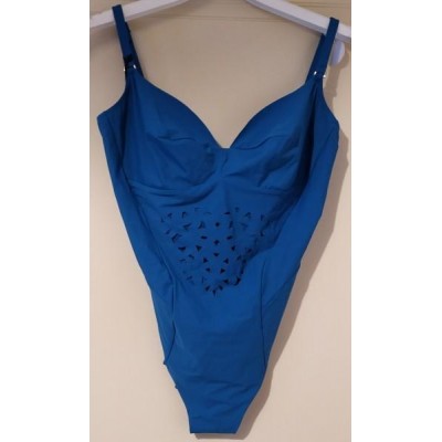 Yamamay costume da bagno intero blu pavone CBD 009 Italianfashionglam