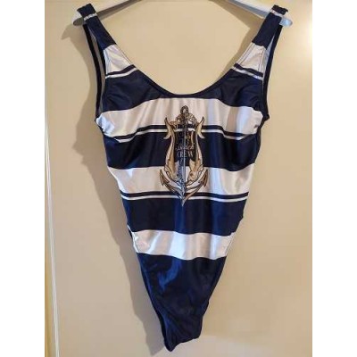 Anton Beach il costume da bagno intero color blu CBD 015 Italianfashionglam