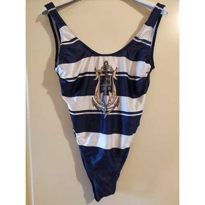 Anton Beach il costume da bagno intero color blu CBD 015 Italianfashionglam