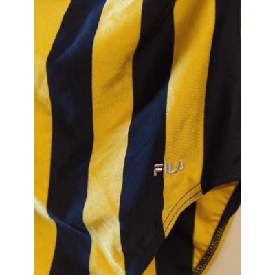 Fila costume da bagno intero giallo nero CBD 019 Italianfashionglam