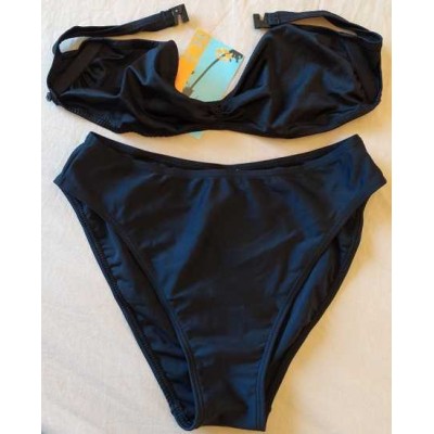 Arena bikini trendy in lycra color nero - CBD 010 - Italianfashionglam