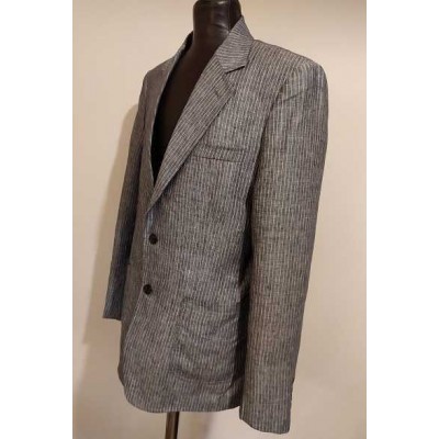 Tenkey giacca glamour uomo in lino grigio - GIUO 030 Italianfashionglam