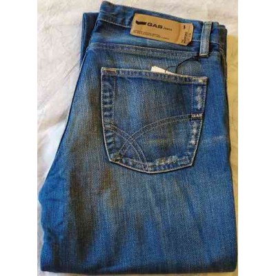 Blue jeans Gas casual uomo 5 tasche stinti Medford BJU 004-Italianfashionglam