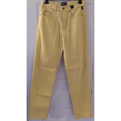 Versace Couture Jeans giallo da uomo 5 tasche - BJU 006 Italianfashionglam