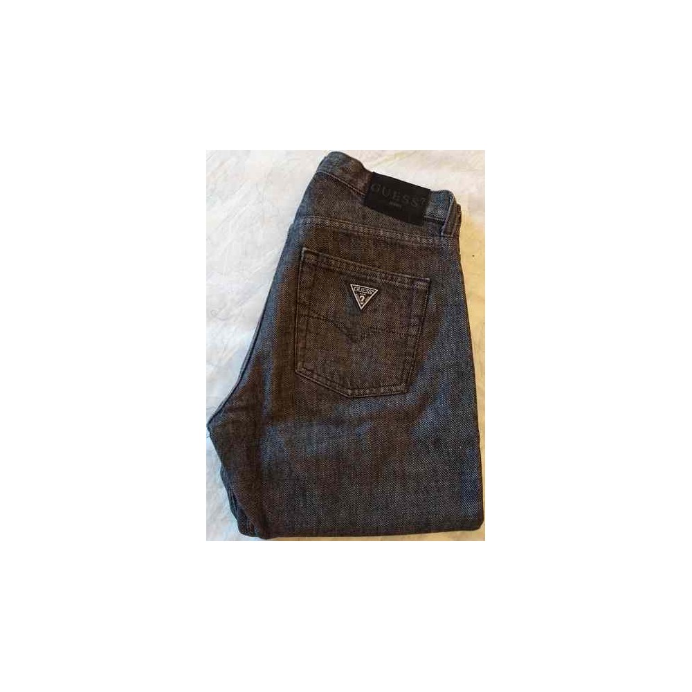 Guess black jeans da uomo a gamba dritta - BJU 009 Italianfashionglam