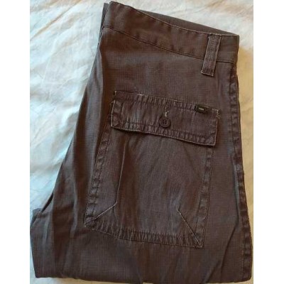 Oxer pantalone casual uomo in cotone brown - PTU 005 Italianfashionglam