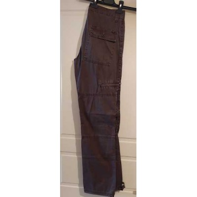 Oxer pantalone casual uomo in cotone brown - PTU 005 Italianfashionglam