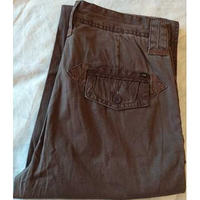 Oxer pantalone uomo chino in cotone brown - PTU 006 Italianfashionglam