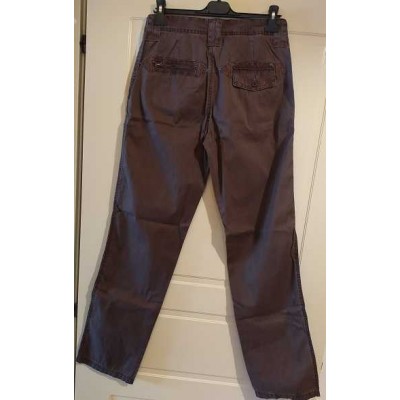 Oxer pantalone uomo chino in cotone brown - PTU 006 Italianfashionglam