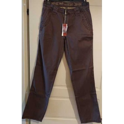 Oxer pantalone uomo chino in cotone brown - PTU 006 Italianfashionglam