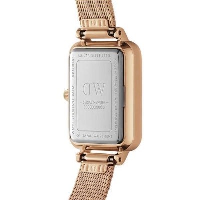 Daniel Wellington Quadro Pressed Melrose DW00100445 Orologio da donna - Italianfashionglam