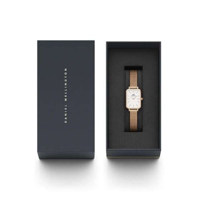 Daniel Wellington Quadro Pressed Melrose DW00100445 Orologio da donna - Italianfashionglam