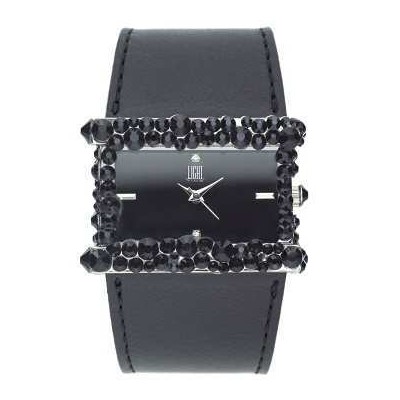 Light Time Capri L182ST- B Orologio chic donna nero al quarzo - Italianfashionglam