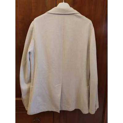 Eredi Pisanò Roma - Giacca glam uomo in cotone beige - Italianfashionglam