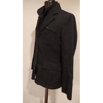 Brooksfield - Giacca chic donna con gilet in lana grigio - Italianfashionglam