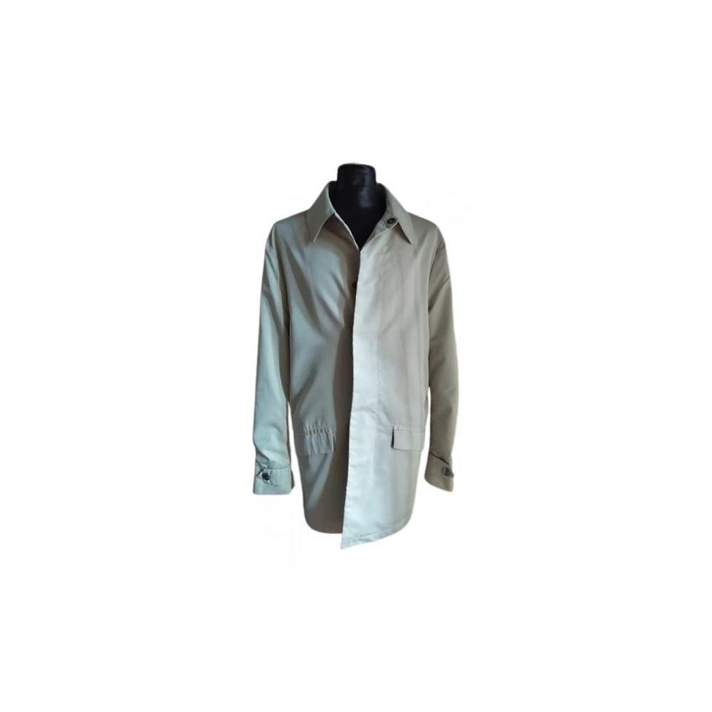 Barba Napoli - Giaccone trench da uomo impermeabile beige - Italianfashionglam Barba Napoli - Giaccone trench da uomo impermeabile beige - Italianfashionglam