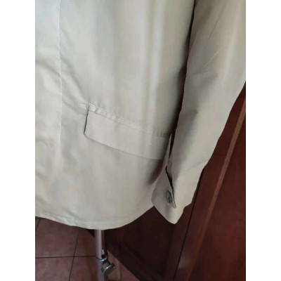 Barba Napoli - Giaccone trench da uomo impermeabile beige - Italianfashionglam