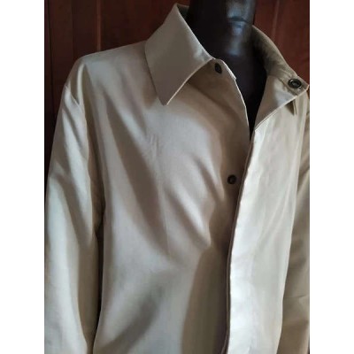 Barba Napoli - Giaccone trench da uomo impermeabile beige - Italianfashionglam