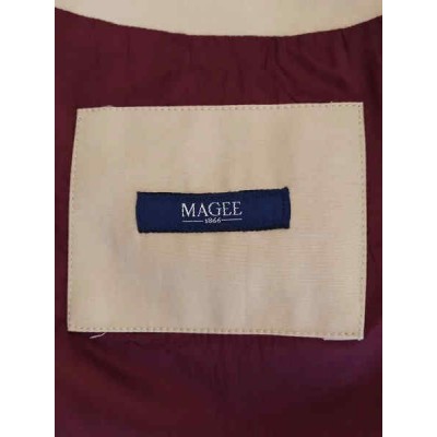 Magee 1866 - Trench impermeabile da uomo in cotone beige - Italianfashionglam
