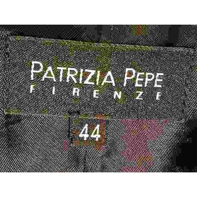 Patrizia Pepe Cappotto chic da donna in lana color nero - Italianfashionglam