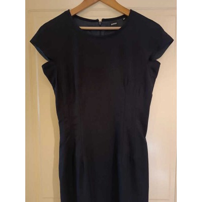 Aspesi - Abito tubino glam da donna in lana color nero-Italianfashionglam