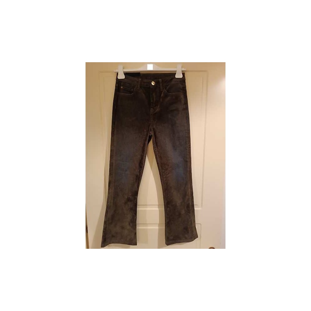 Twinset - Pantalone donna in velluto di cotone a zampa - Italianfashionglam Twinset - Pantalone donna in velluto di cotone a zampa - Italianfashionglam