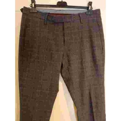 Peuterey - Pantalone glam da uomo in viscosa grigio - Italianfashionglam