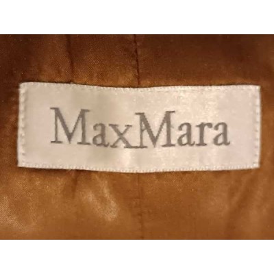 Max Mara - Cappotto glam da donna in pura lana cammello - Italianfashionglam
