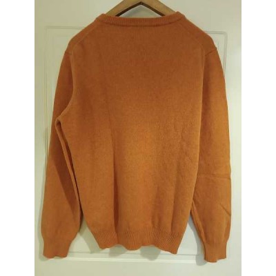 Marina Yachting - Pullover glam uomo in lana merino orange - Italianfashionglam