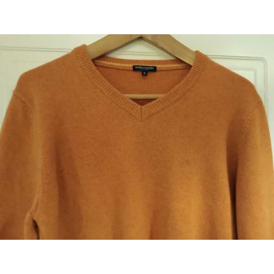 Marina Yachting - Pullover glam uomo in lana merino orange - Italianfashionglam