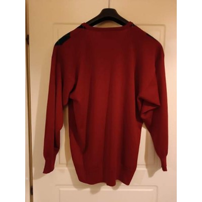 Pringle of Scotland - Pullover da uomo in lana rosso - Italianfashionglam