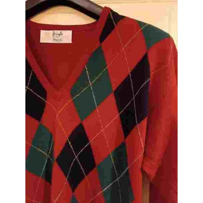 Pringle of Scotland - Pullover da uomo in lana rosso - Italianfashionglam