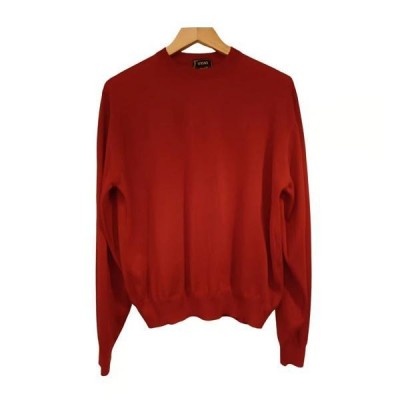 Versace - Pullover da uomo in lana seta e cashmere rosso - Italianfashionglam