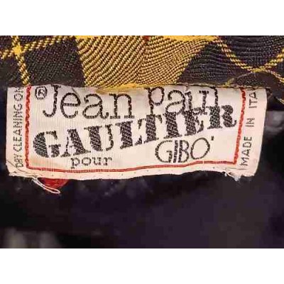 Jean Paul Gaultier - Montgomery da donna in lana grigio - Italianfashionglam