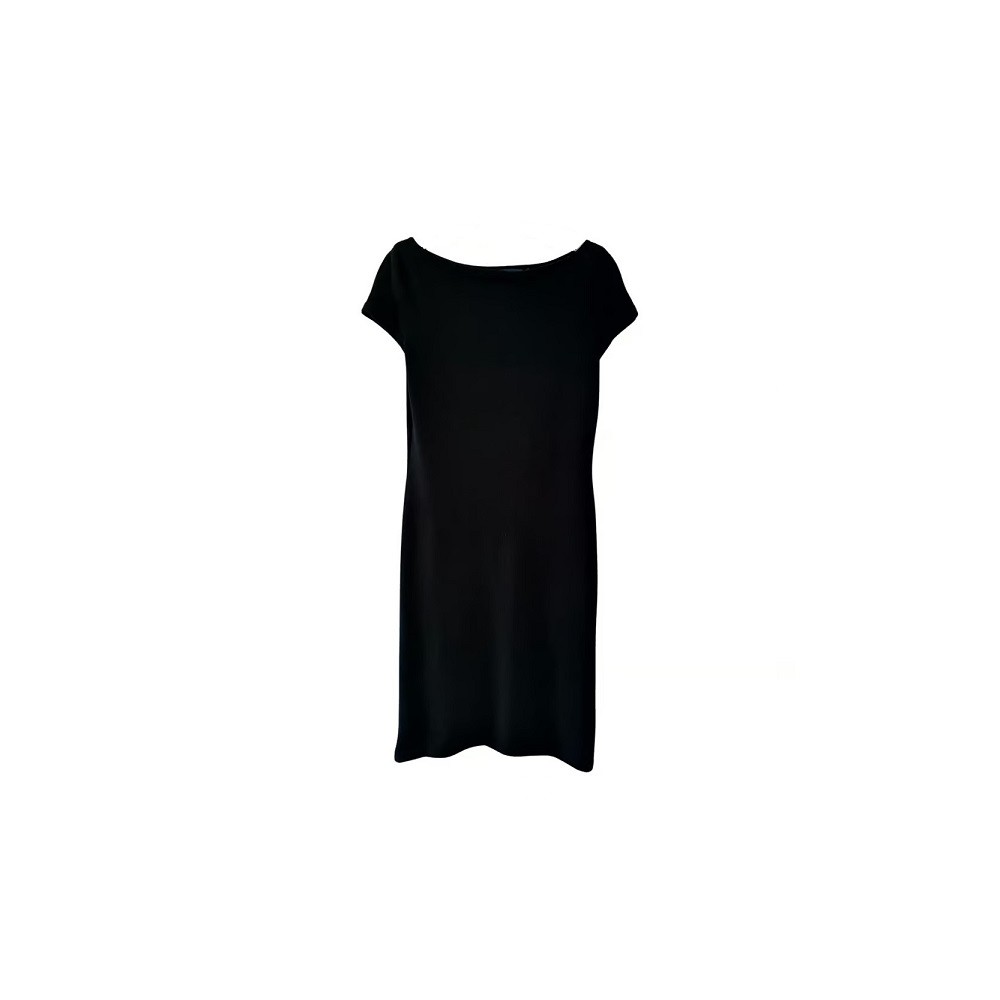 Ralph Lauren - Tubino glam in maglia di lana merino nero - Italianfashionglam Ralph Lauren - Tubino glam in maglia di lana merino nero - Italianfashionglam