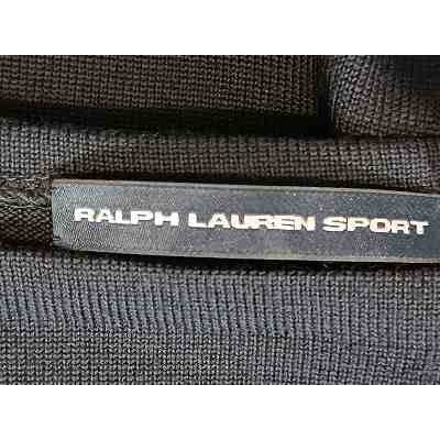 Ralph Lauren - Tubino glam in maglia di lana merino blu - Italianfashionglam