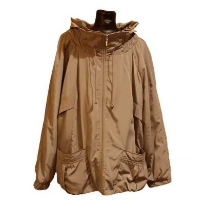 Fiorella Rubino - Giacca parka da donna in poliestere beige - Italianfashionglam